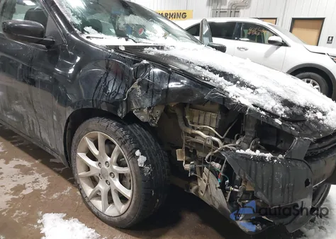 2013 Dodge Dart Rallye z USA, uszkodzony, nr VIN 1C3CDFBA3DD284978